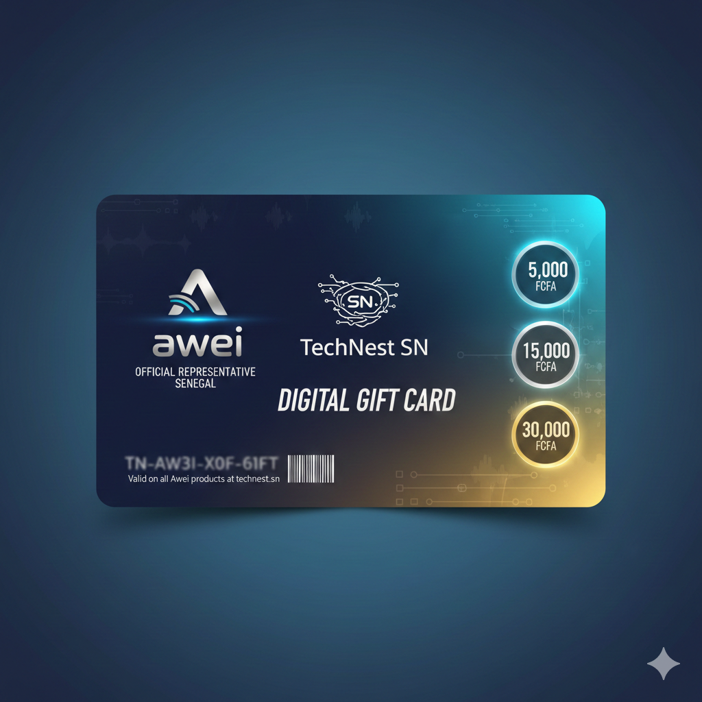 Carte-cadeau numérique TechNest SN